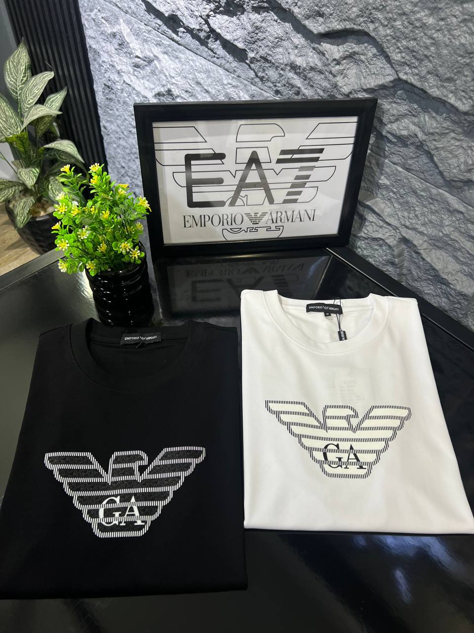 Emporio Armani Milano White T-Shirt