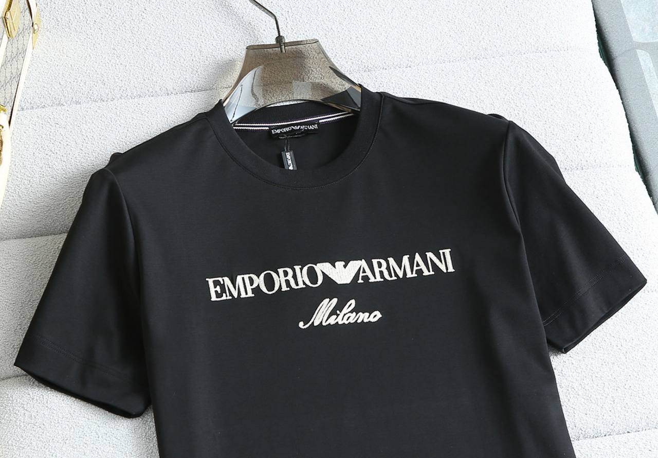 Emporio Armani Milano Black T-Shirt