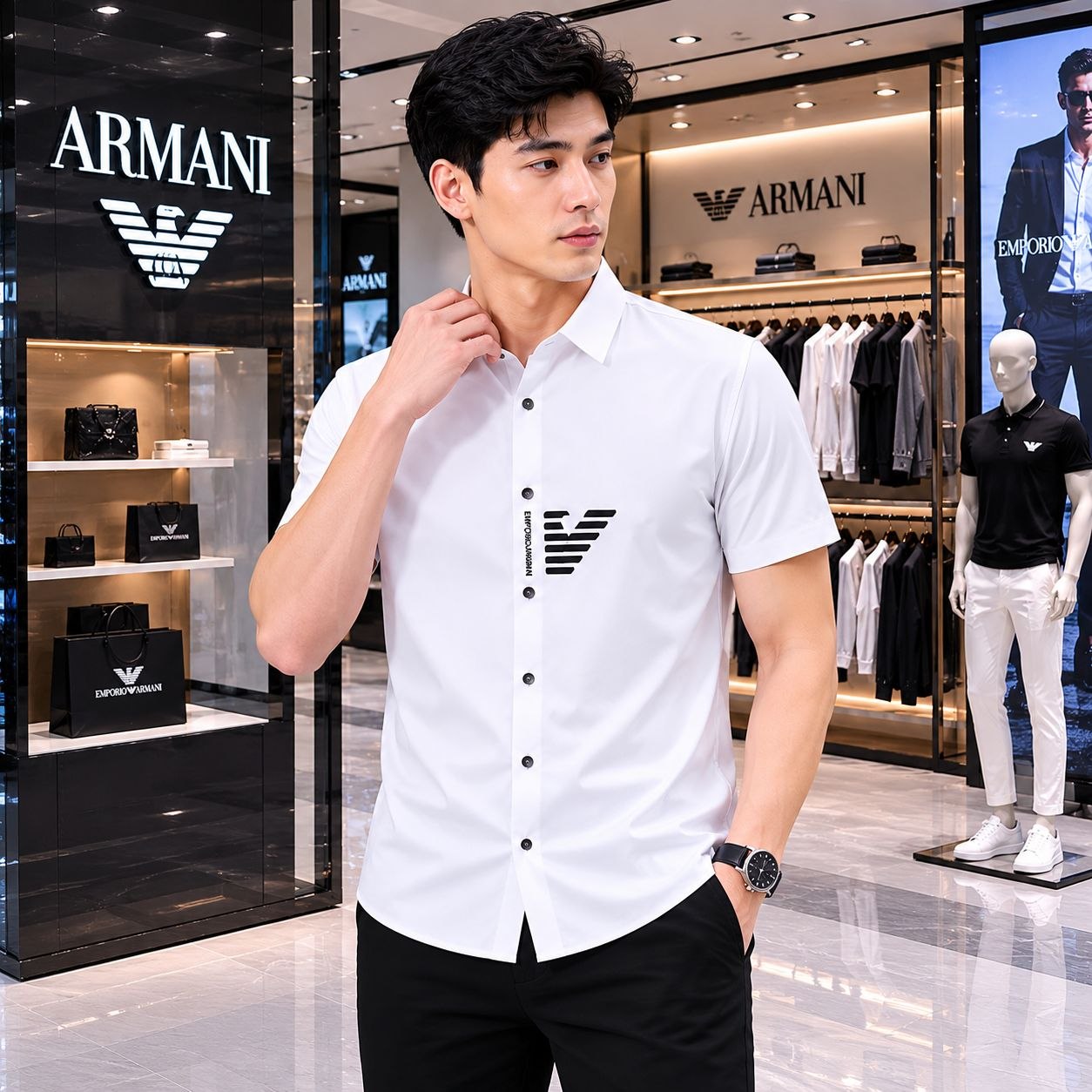 Emporio Armani Pre-owned Shirt - white