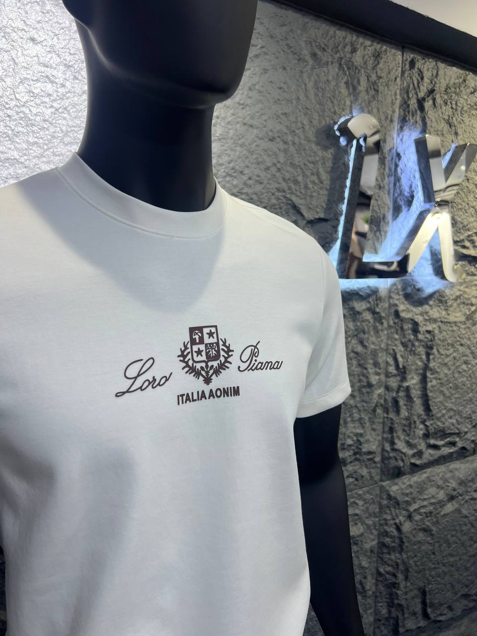 Loro Piana Signature T-Shirt – White Edition