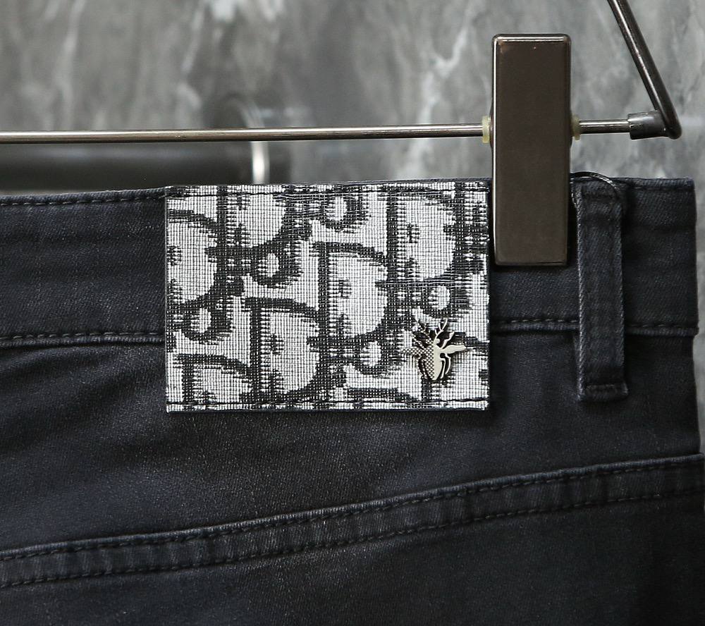 Dior Black Washed Denim Jeans