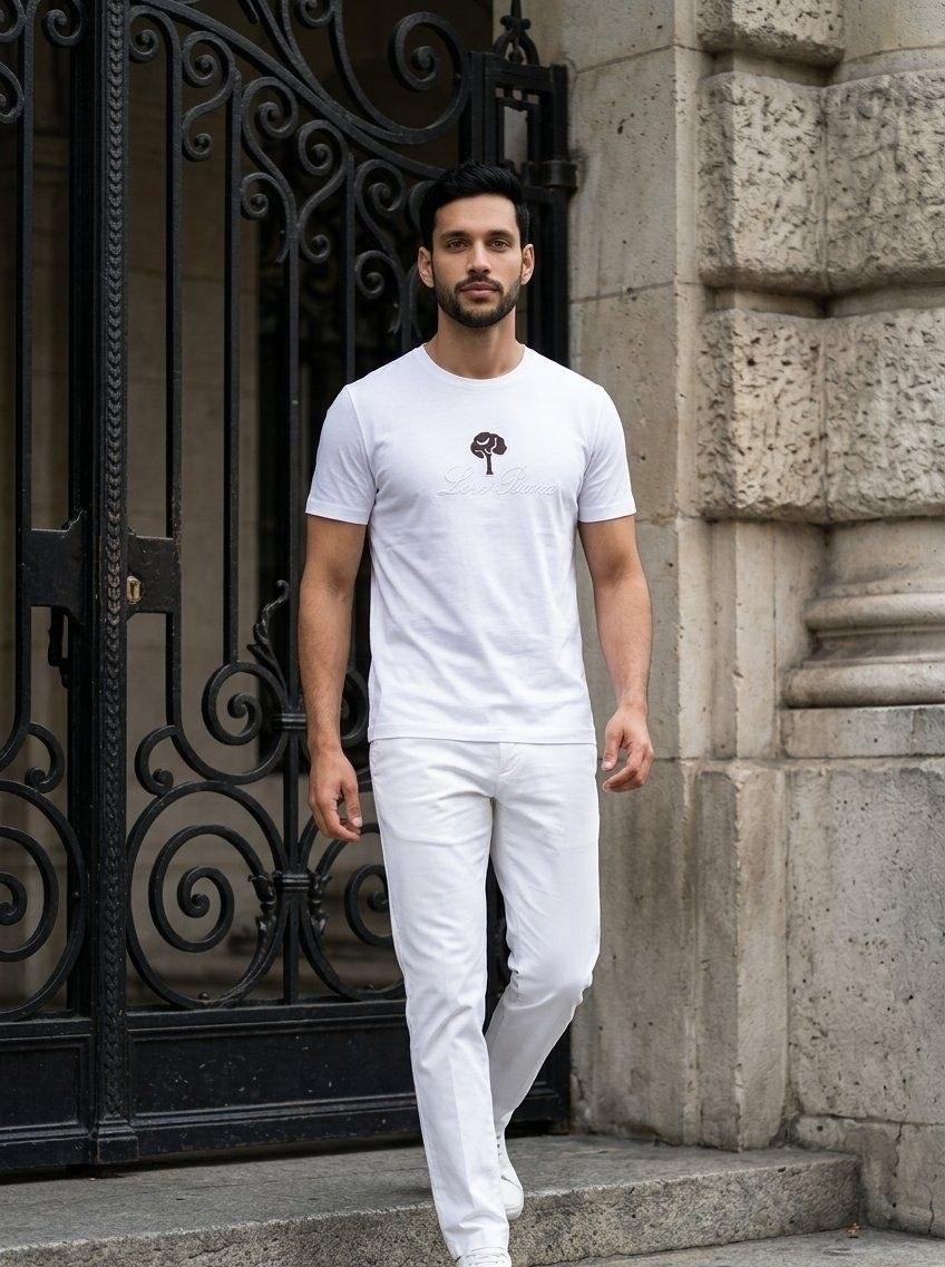 Loro Piana Signature T-Shirt – White Edition