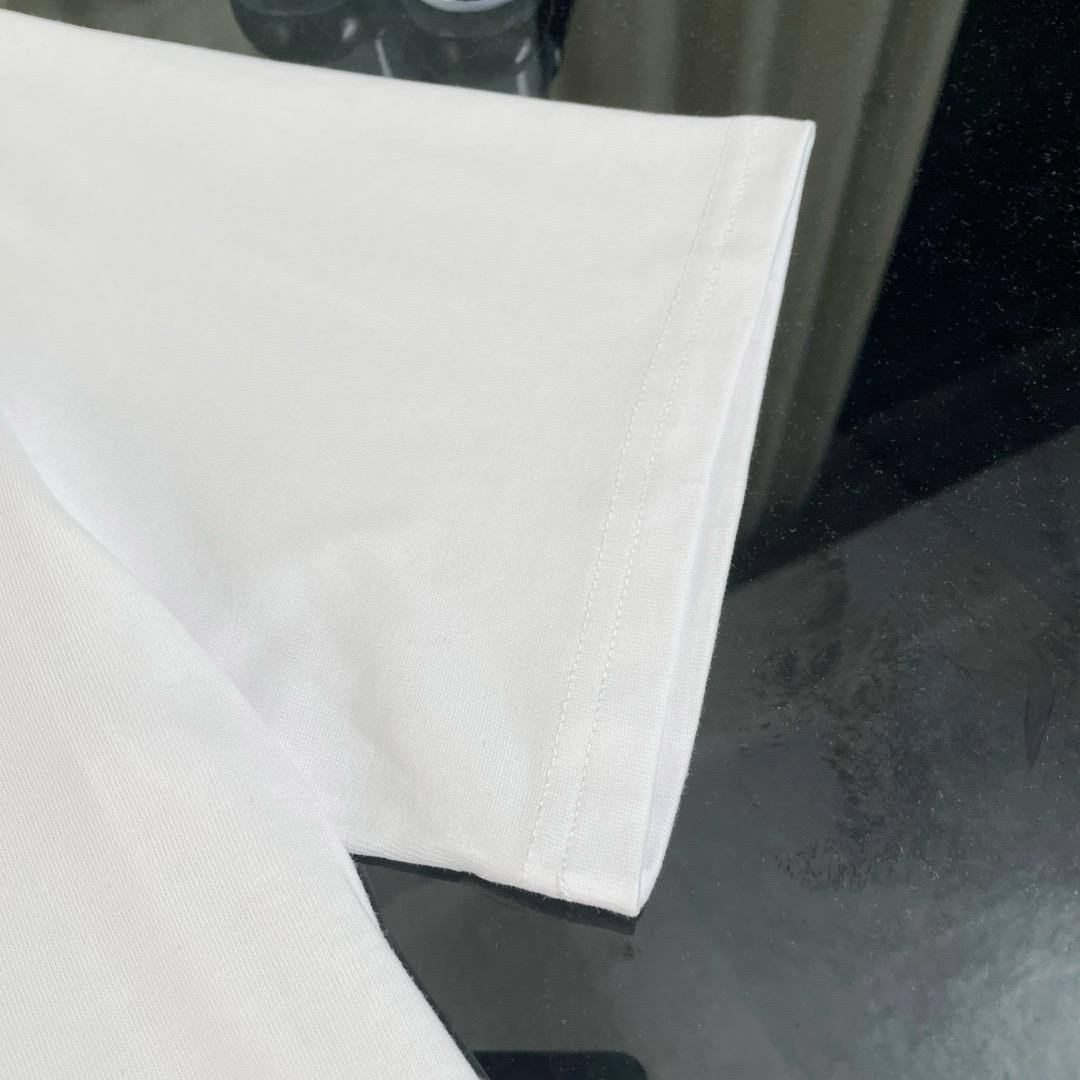 Fendi Roma Embossed T-Shirt – White Edition