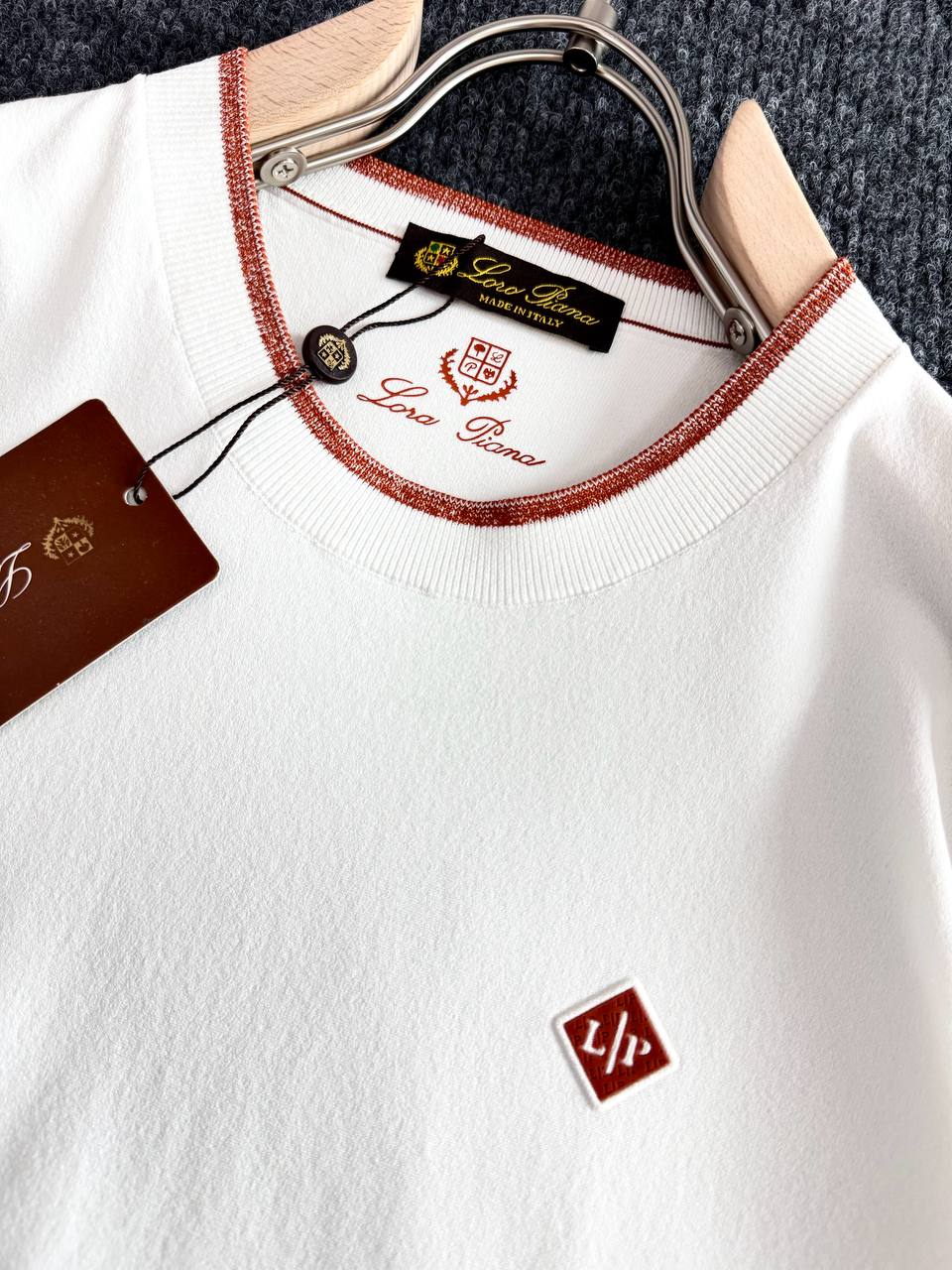 Loro Piana Premium Tee – Quiet Luxury in white