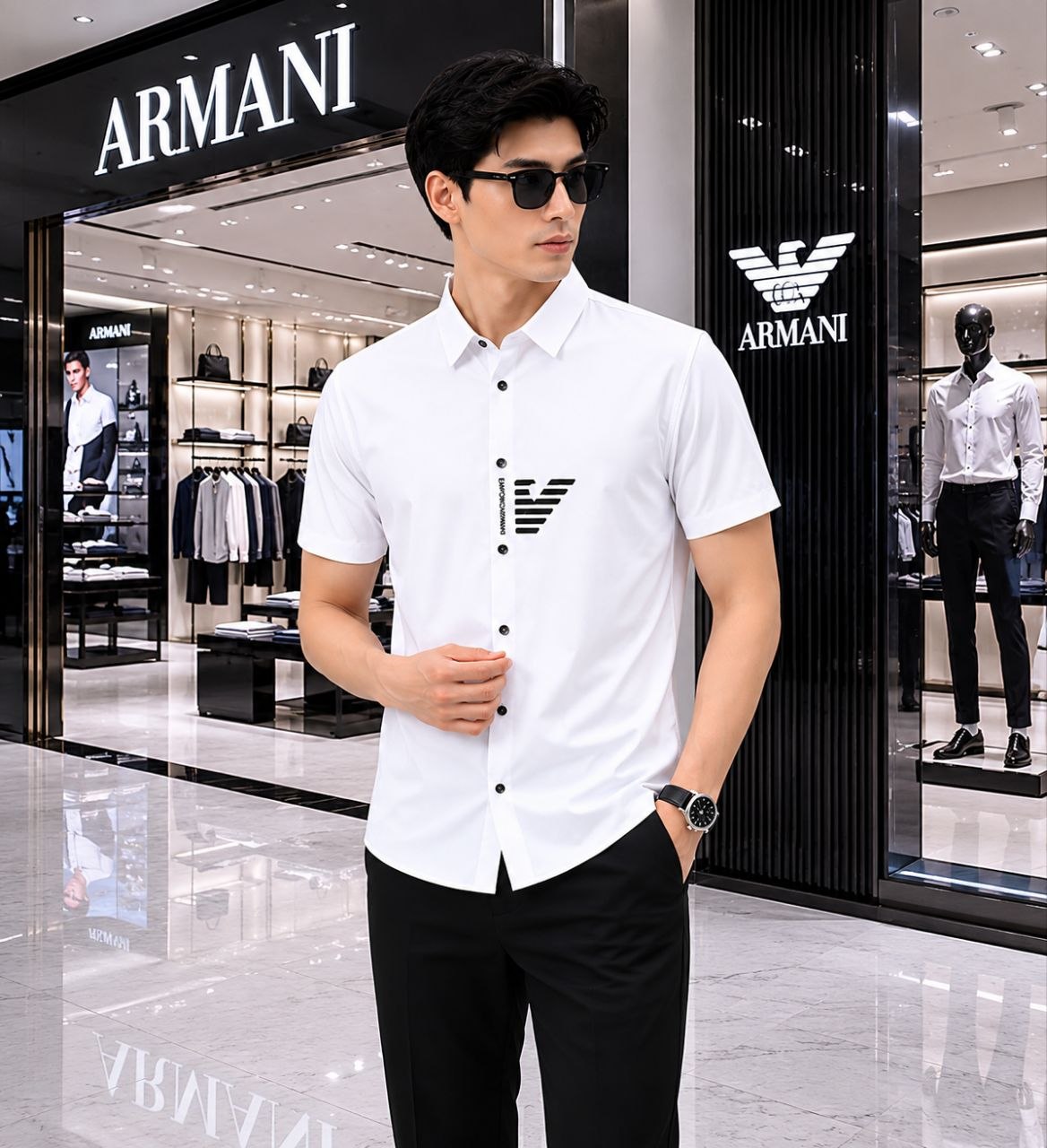 Emporio Armani Pre-owned Shirt - white