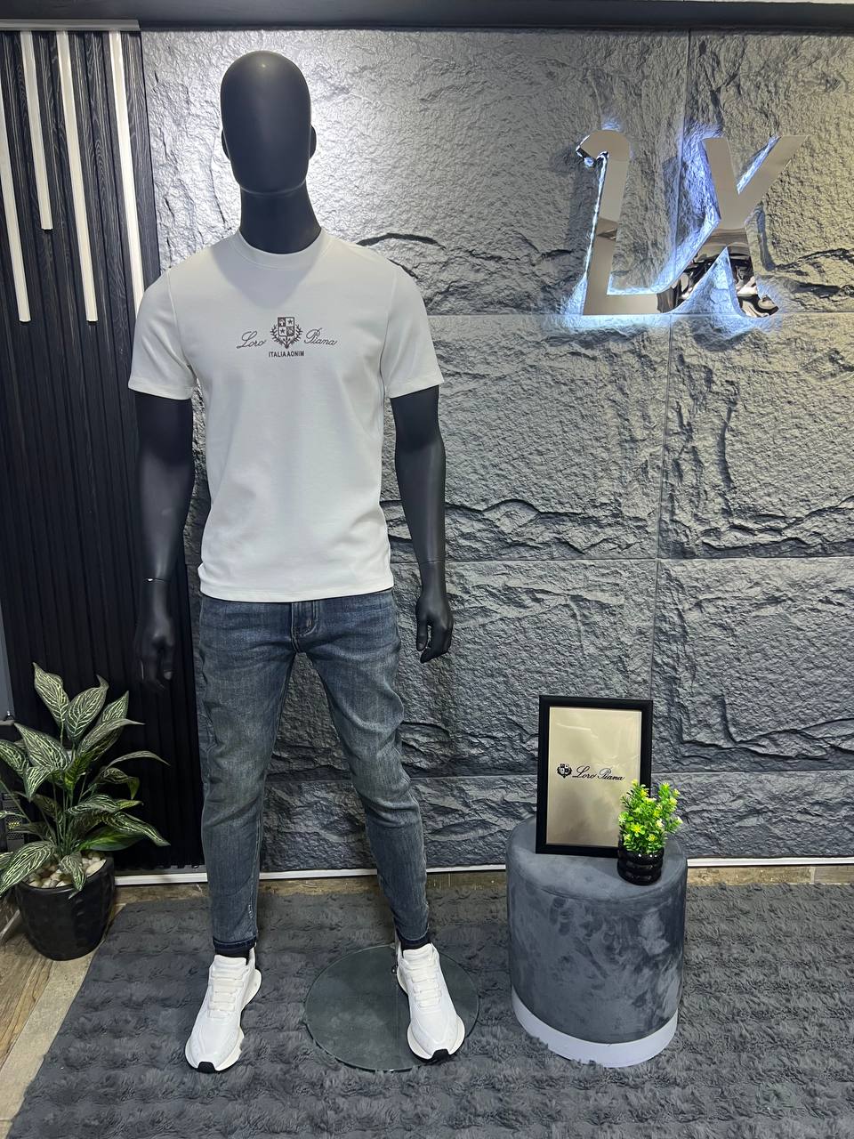 Loro Piana Signature T-Shirt – White Edition