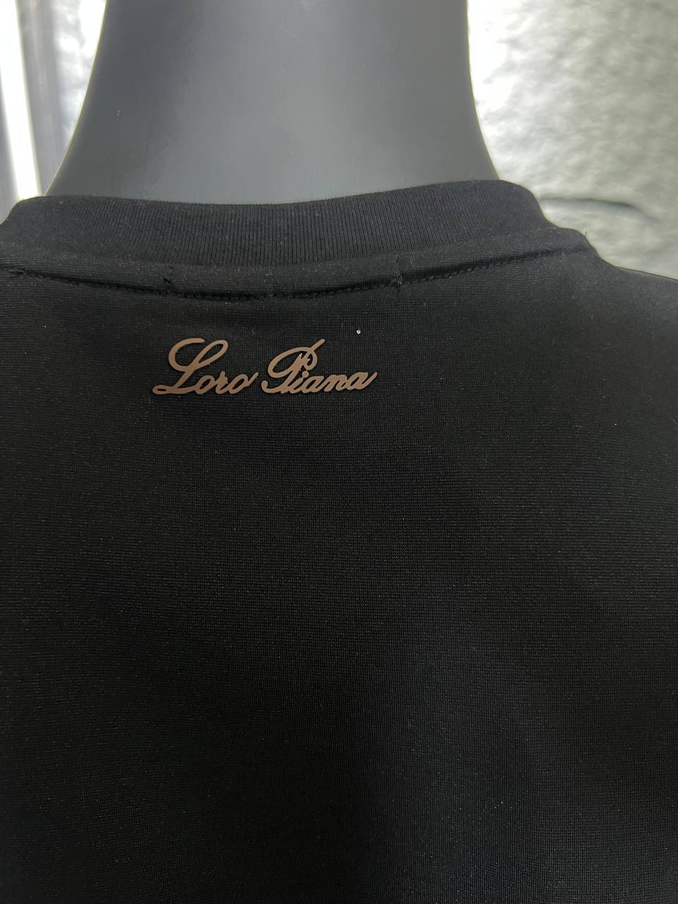 Loro Piana Signature T-Shirt – Black Edition
