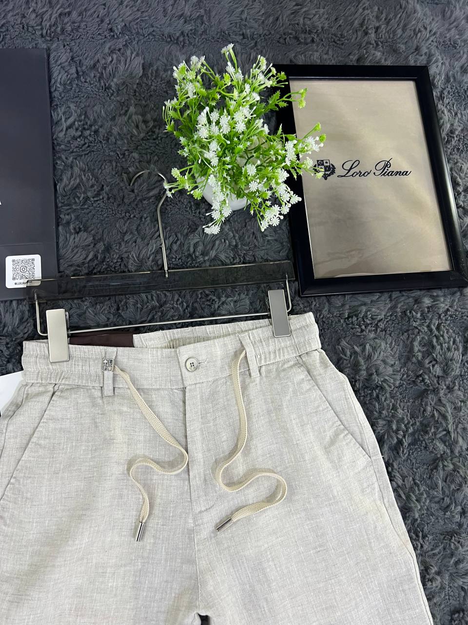 Loro Piana - Andre Linen Straight-Leg Trousers (Oatmeal Beige)