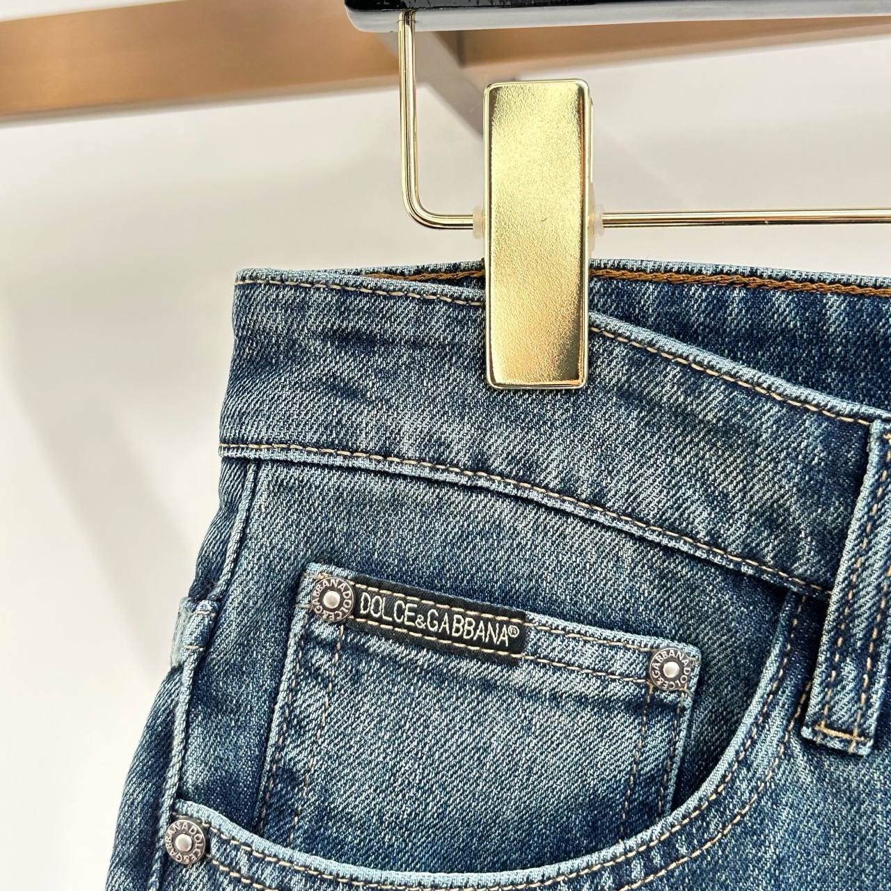 Dolce & Gabbana Classic Washed Denim Jeans
