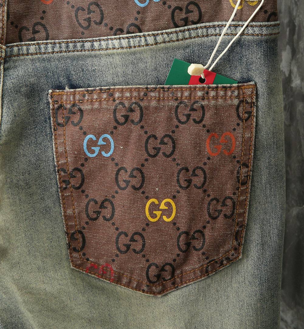 Gucci Vintage Wash Denim Jeans