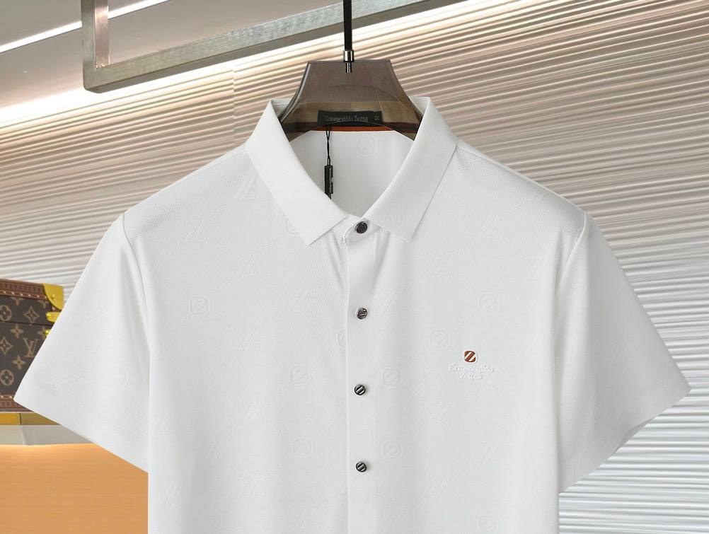 Zegna Luxury Shirt – Timeless White Elegance