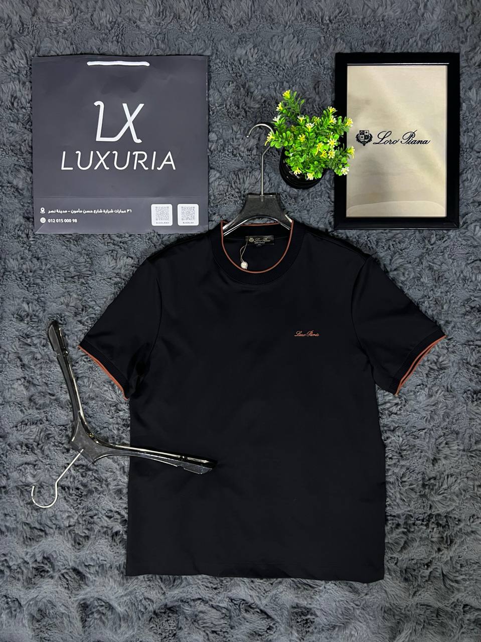Loro Piana Black Premium T-Shirt | Minimal Luxury & Everyday Elegance