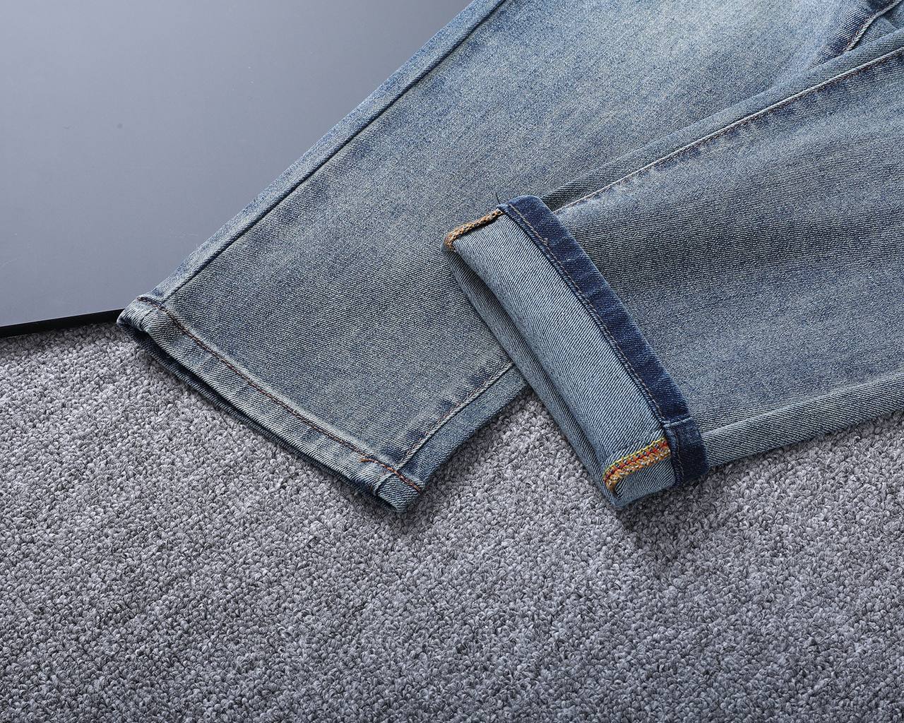 Louis Vuitton Light Blue Washed Jeans