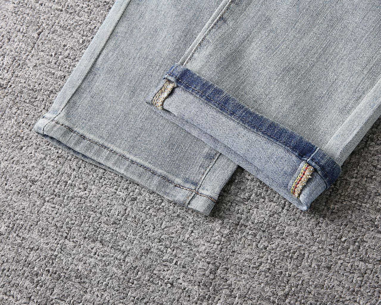 Emporio Armani Light Wash Denim Jeans – Slim Fit | Premium Men's Jeans