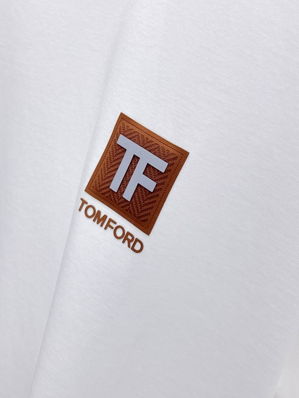 Tom Ford TF Logo T-Shirt – White Edition