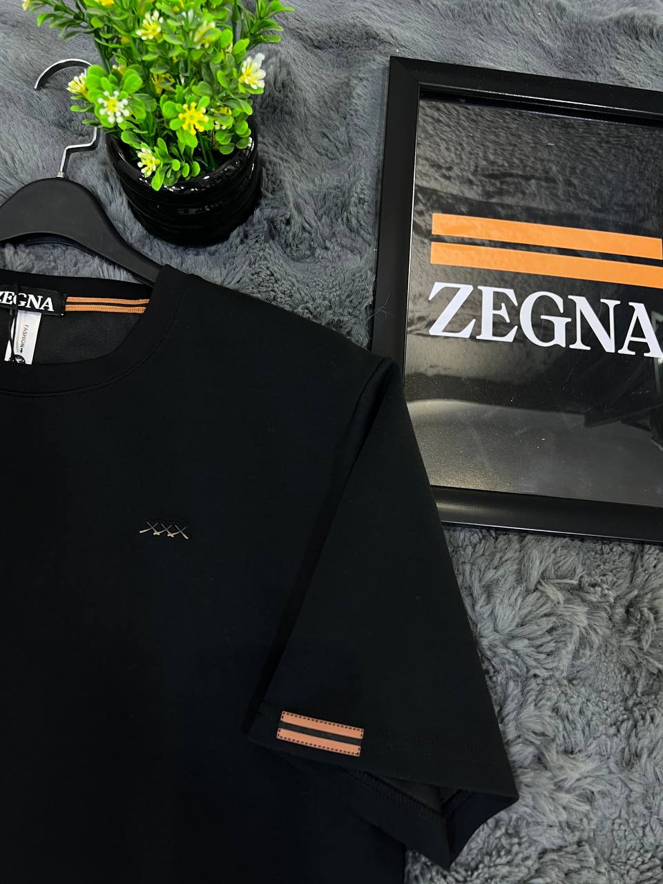 Zegna Luxury Casual Set – Modern Minimal Elegance