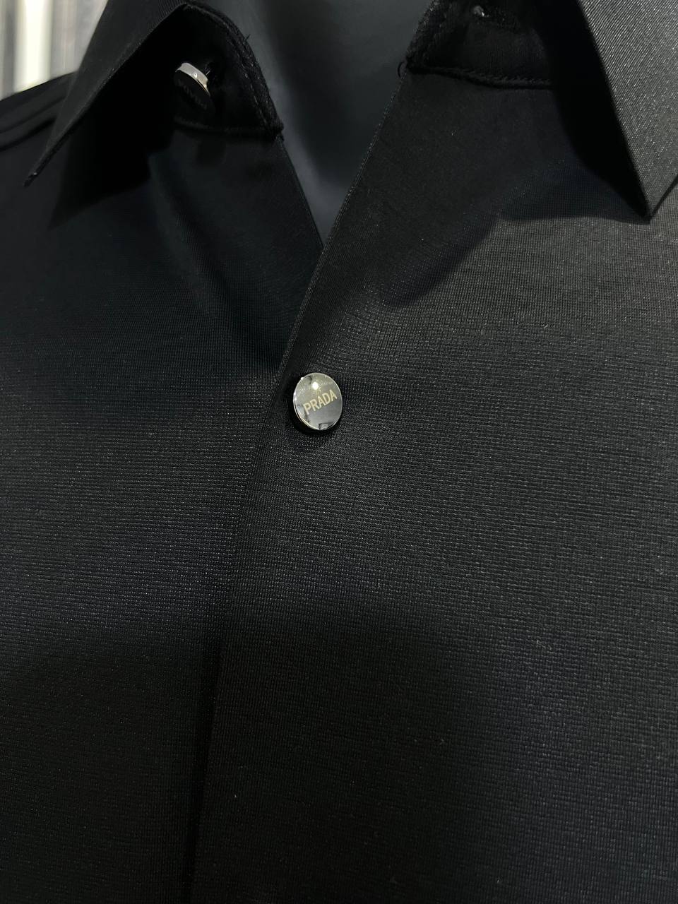 Prada Milano Short Sleeve Shirt – Refined Modern Elegance