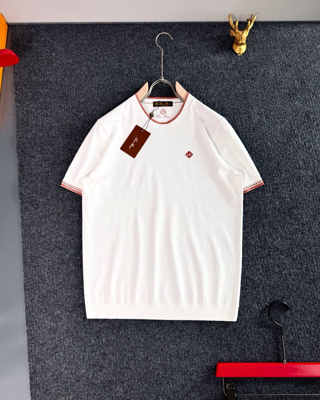 Loro Piana Premium Tee – Quiet Luxury in white