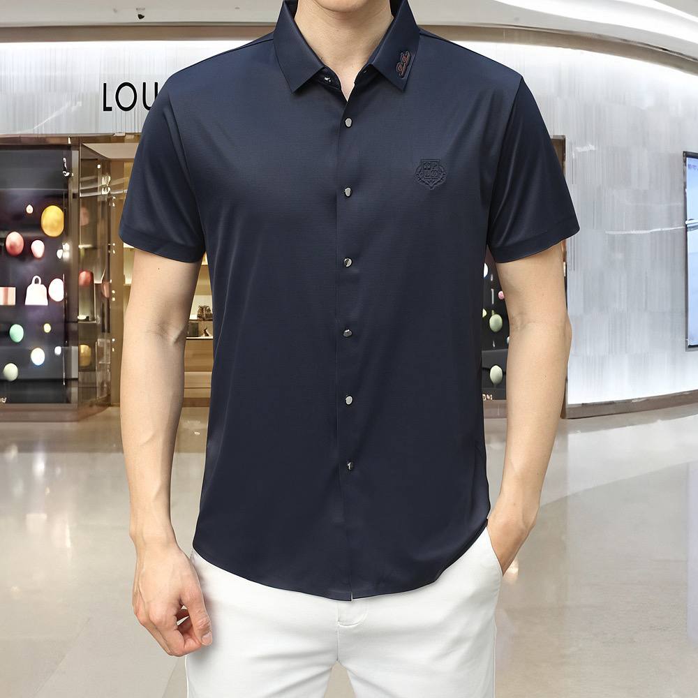 Loro Piana Navy Shirt