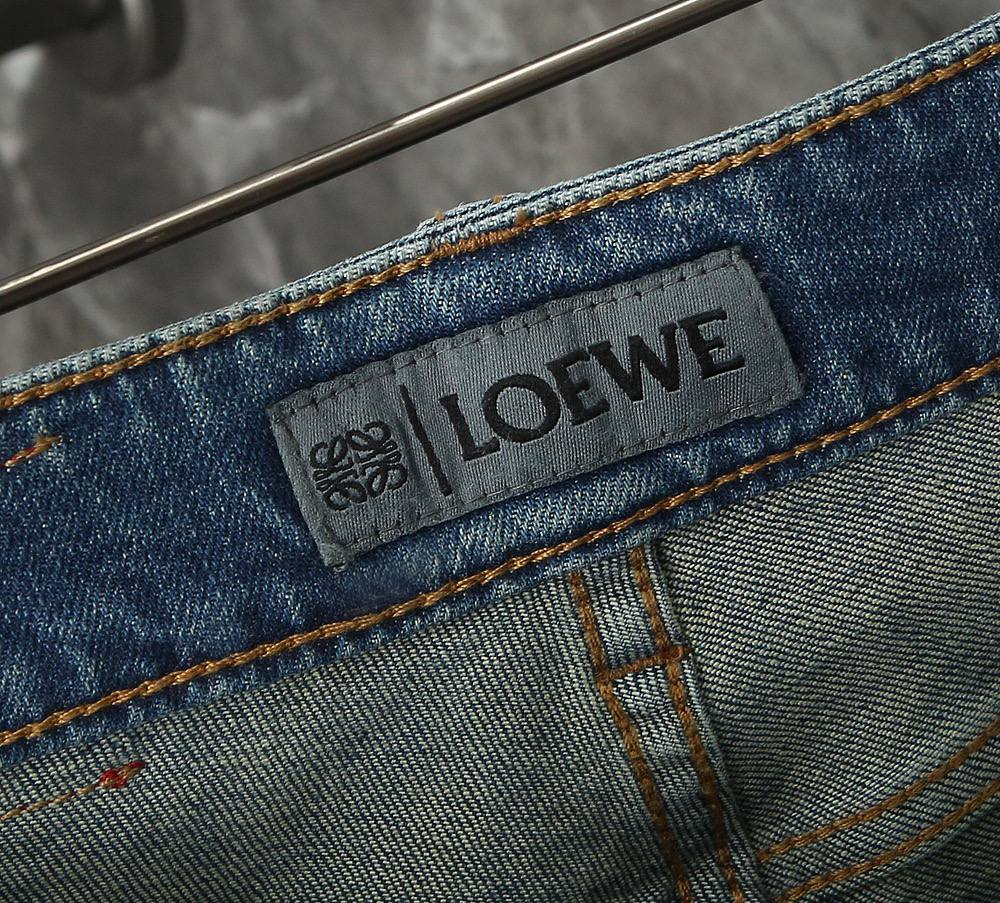 Loewe Light Wash Denim Jeans