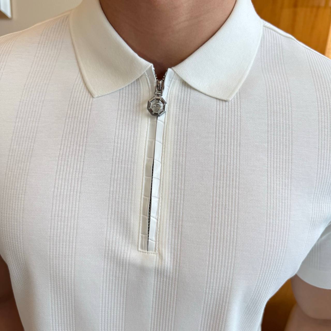 Stefano Ricci Luxury Zip Polo – Modern Italian Sophistication ✨
