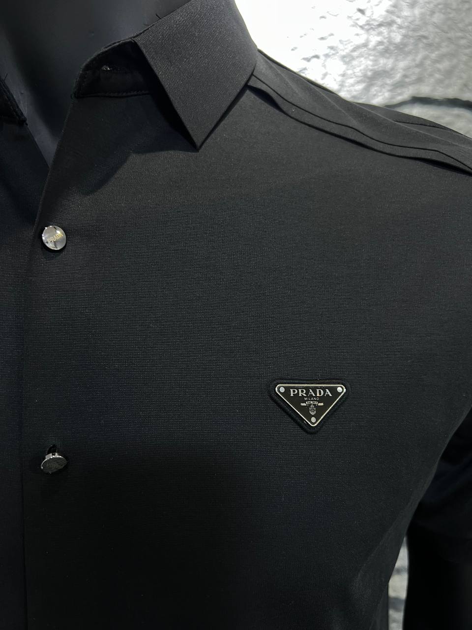 Prada Milano Short Sleeve Shirt – Refined Modern Elegance