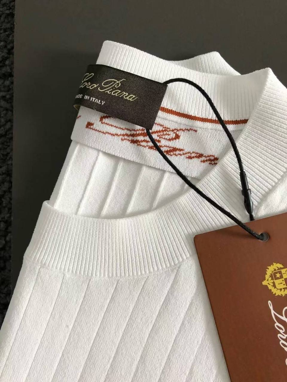 Loro Piana Premium Tee – Quiet Luxury in White