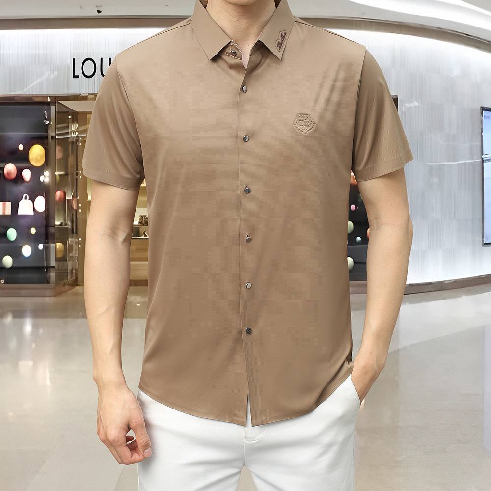 Loro Piana Light Camel Shirt