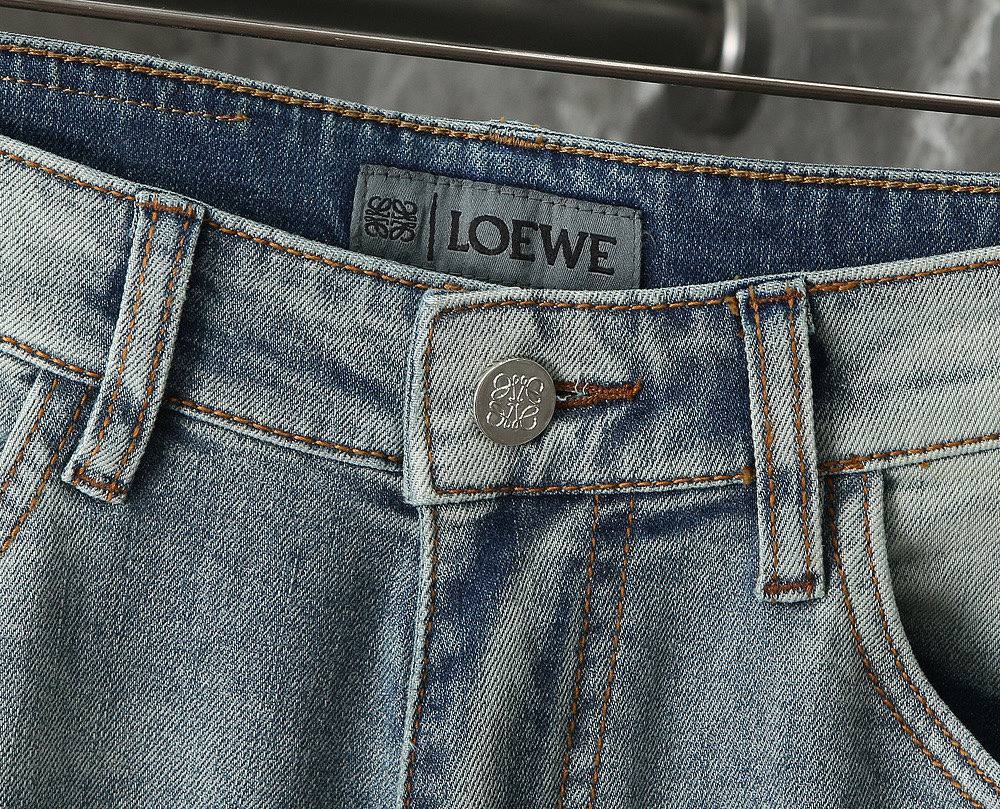 Loewe Light Wash Denim Jeans