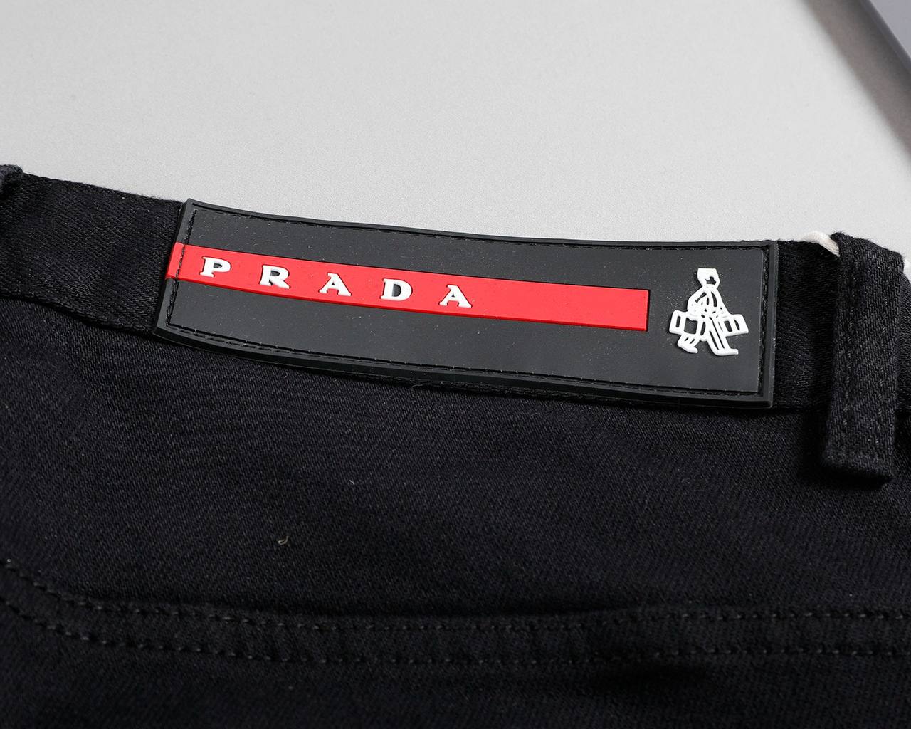 Prada Black Slim Fit Jeans | Premium Stretch Denim & Timeless Luxury