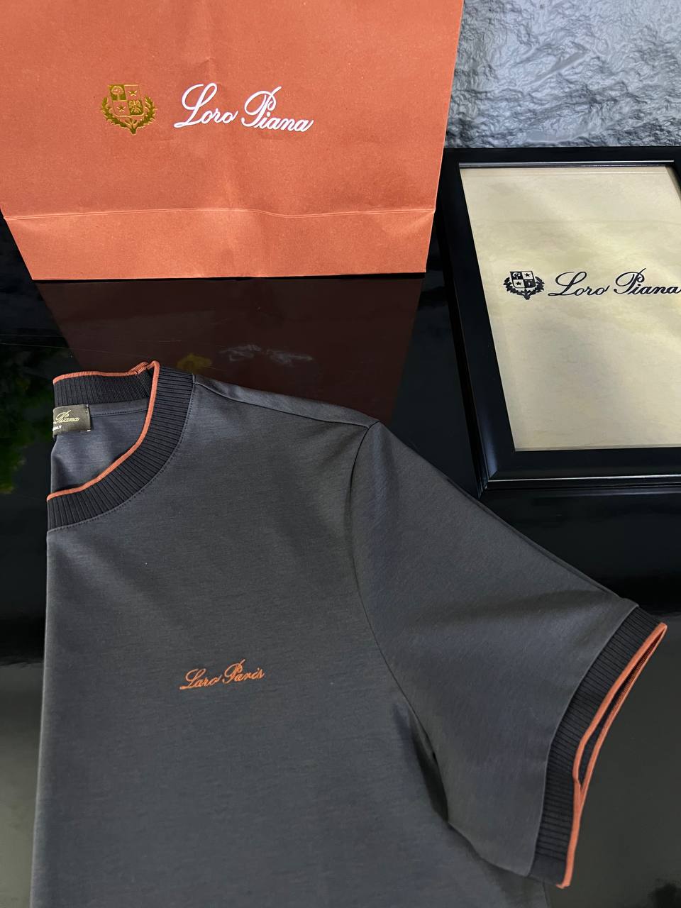 Loro Piana Gray T-Shirt