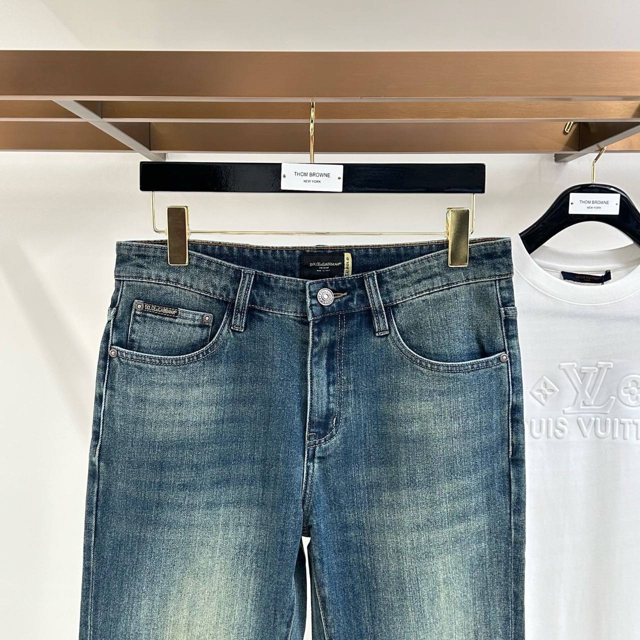 Dolce & Gabbana Classic Washed Denim Jeans