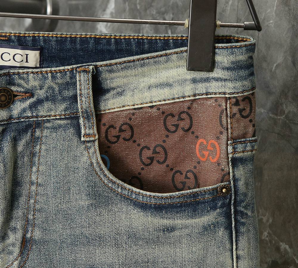 Gucci Vintage Wash Denim Jeans