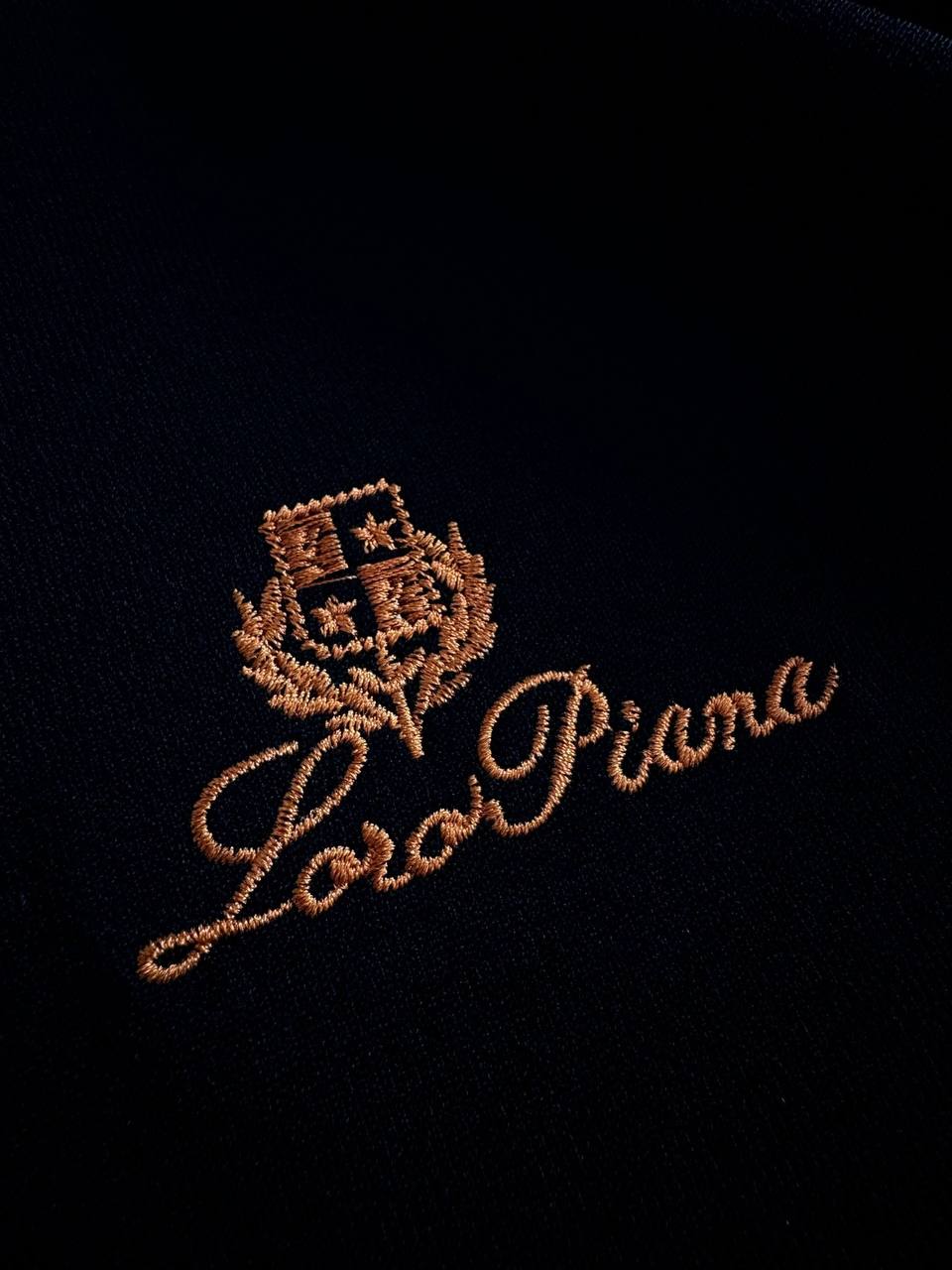 Loro Piana Premium Tee – Quiet Luxury in Black