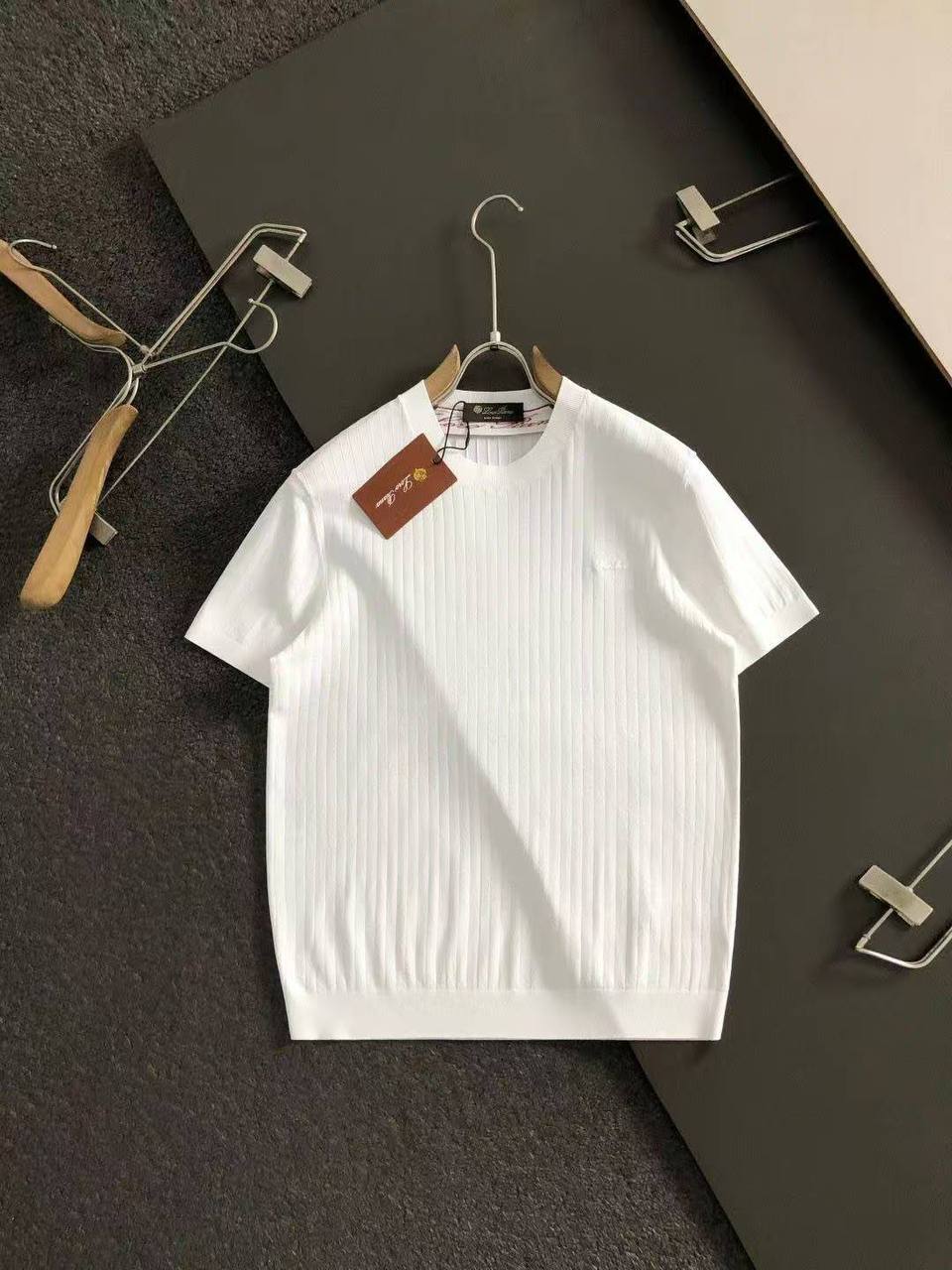 Loro Piana Premium Tee – Quiet Luxury in White