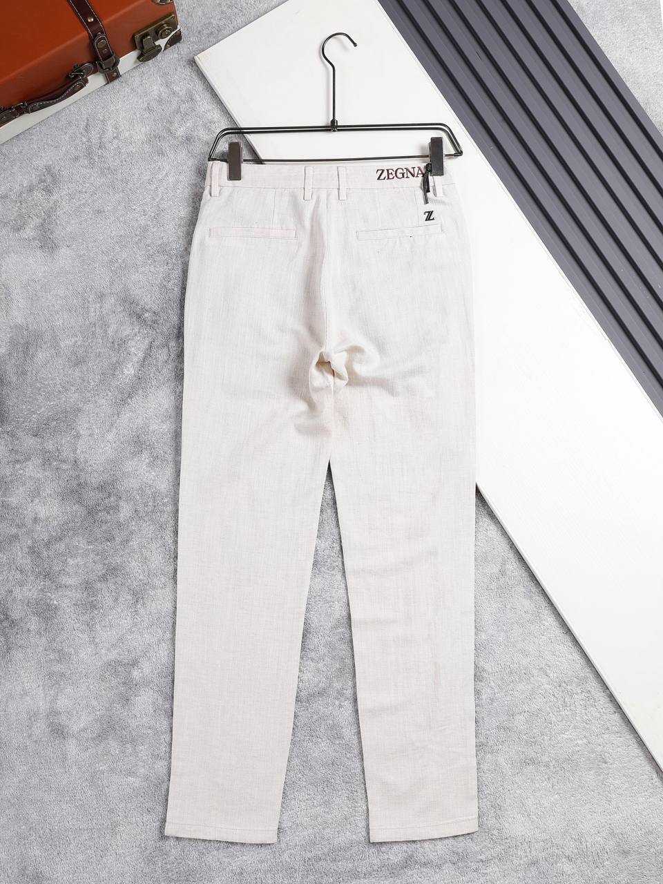 Zegna Pant Luxury (Oatmeal Beige) Trousers