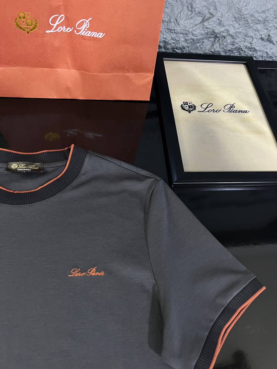 Loro Piana Gray T-Shirt