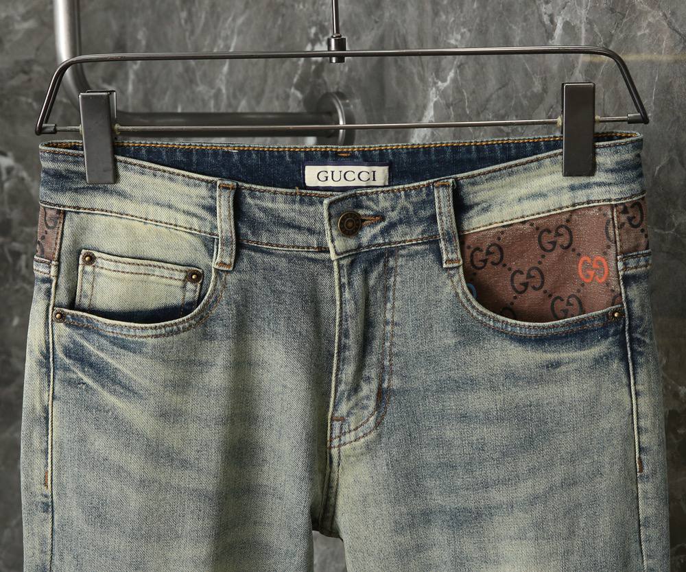 Gucci Vintage Wash Denim Jeans